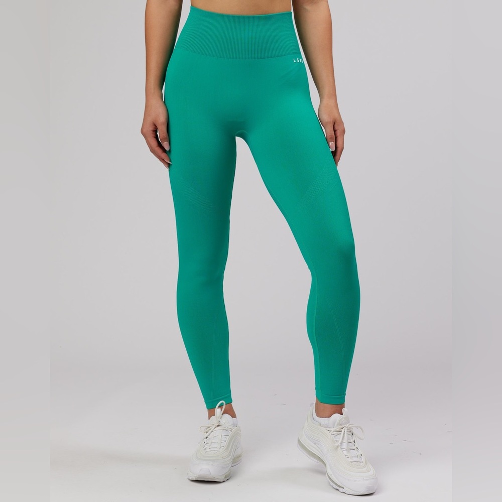 NWT - LKSD - Limitless Seamless Full Length Legging - Hyper Teal - Large